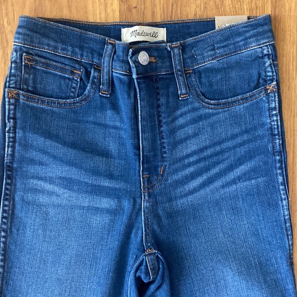 BNWT Madewell 10” Roadtripper Skinny Jeans in Waterford - Picture 3 of 16